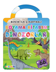 Benim İlk Çıkartmalı Boyama Kitabım – Dinozorlar