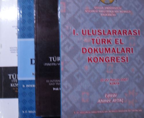 Uluslararası Türk El Dokumaları Kongreleri / 4 Cilt: I., II., III. ve IV. Kongreler / 36-E-10