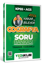 2026 KPSS AGS Coğrafya Tamamı Çözümlü Soru Bankası