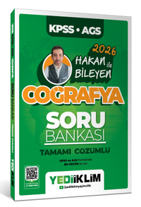 2026 KPSS AGS Coğrafya Tamamı Çözümlü Soru Bankası