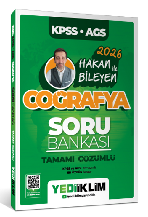 2026 KPSS AGS Coğrafya Tamamı Çözümlü Soru Bankası