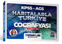 2026 KPSS AGS Haritalarla Türkiye Coğrafyası Hem Konu Hem Soru 