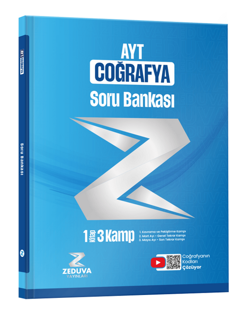Coğrafyanın Kodları AYT Coğrafya 1 Kitap 3 Kamp Soru Bankası