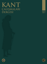 Kant Çalışmaları Dergisi Sayı 4