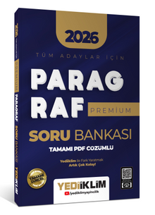 2026 Tüm Adaylar İçin Paragraf Premium Tamamı PDF Çözümlü Soru Bankası