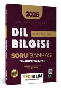 2026 Tüm Adaylar İçin Dil Bilgisi Premium Tamamı PDF Çözümlü Soru Bankası