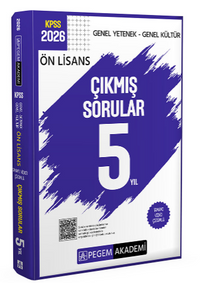 2026 KPSS Ön Lisans Genel Yetenek Genel Kültür Tamamı Video Çözümlü Çıkmış Sorular 5 Yıl