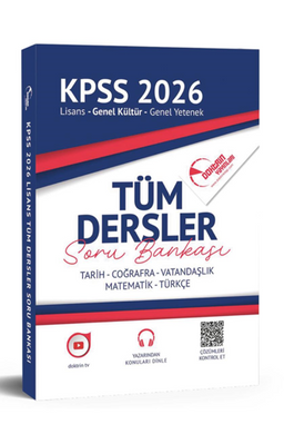 2026 KPSS Genel Kültür Yetenek Tüm Dersler Tek Kitap Soru Bankası