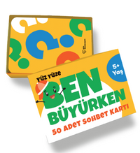 Ben Büyürken Kartları 50 Adet Sohbet Kartı