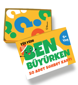 Ben Büyürken Kartları 50 Adet Sohbet Kartı