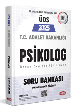 Adalet Bakanlığı Üds Psikolog Soru Bankası - Karekod Çözümlü