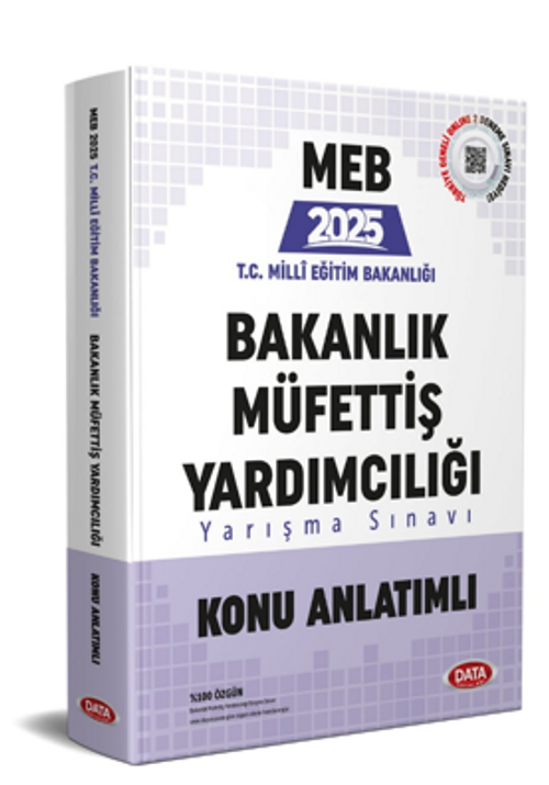 Meb Bakanlık Müfettiş Yardımcılığı Konu Anlatımlı