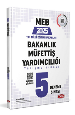 Meb Bakanlık Müfettiş Yardımcılığı 5 Deneme Sınavı - Karekod Çözümlü
