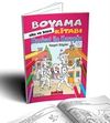 Hacivat İle Karag&ouml;z Neşeli Bilgiler Hikayeli Boyama Kitabı