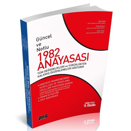 Güncel ve Notlu 1982 Anayasası