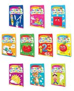 Renklerle Öğreniyorum Boyama Seti (Renkli Örnekli 10 Kitap)