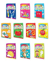 Renklerle Öğreniyorum Boyama Seti (Renkli Örnekli 10 Kitap)