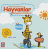 Çizgi Çalışmalarıyla Hayvanlar Boyama Kitabım