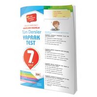 7. Sınıf Tüm Dersler Yaprak Test