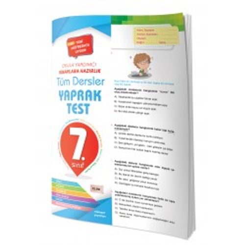 7. Sınıf Tüm Dersler Yaprak Test