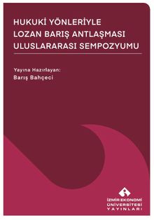 International Symposium on the Legal Aspects of the Treaty of Lausanne