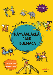 Hayvanlarla Fark Bulmaca / Ara-Bul-Eğlen