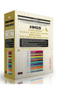 HMGS Kampı Hukuk Mesleklerine Giriş Sınavı Özet Konu Anlatım Kitabı 2025 (15 Kitap)