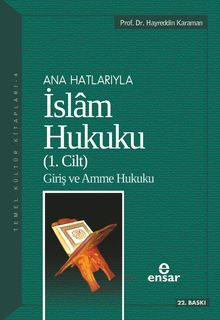 Anahatlarıyla İslam Hukuku-1