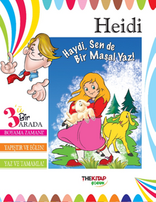 Heidi (Üçü Bir Arada Etkinlik Kitabı)
