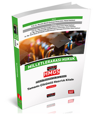 HMGS Milletlerarası Hukuk Tamamı Çözümlü Hazırlık Kitabı Savaş Yayınları 2025