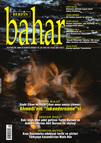 Berfin Bahar Aylık Kültür Sanat ve Edebiyat Dergisi Sayı:331 Eylül 2025