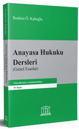 Anayasa Hukuku Dersleri (Genel Esaslar)