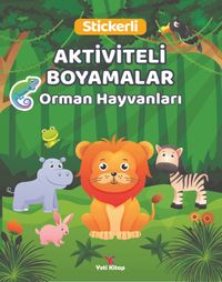 Orman Hayvanları Aktiviteli Boyamalar