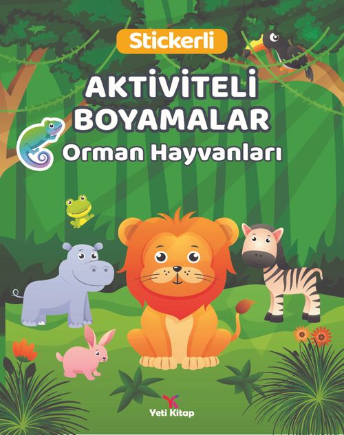 Orman Hayvanları Aktiviteli Boyamalar