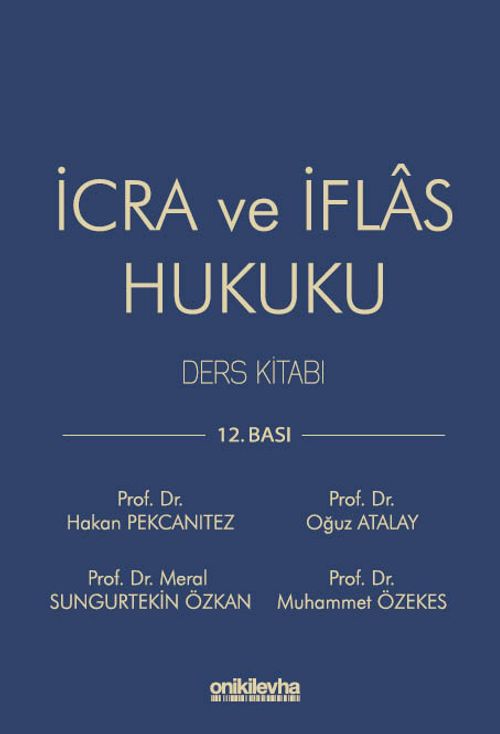 İcra ve İflas Hukuku Ders Kitabı