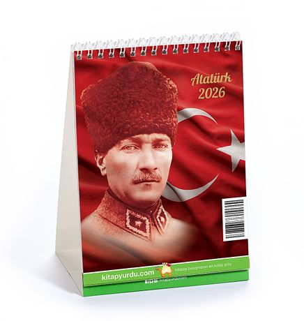 2026 Kitapyurdu Masa Takvimi (Atatürk)