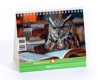 2026 Kitapyurdu Masa Takvimi (Baykuşlar)