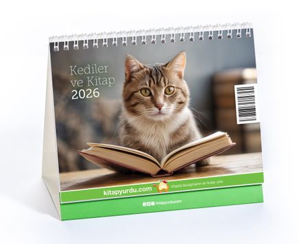 2026 Kitapyurdu Masa Takvimi (Kediler)