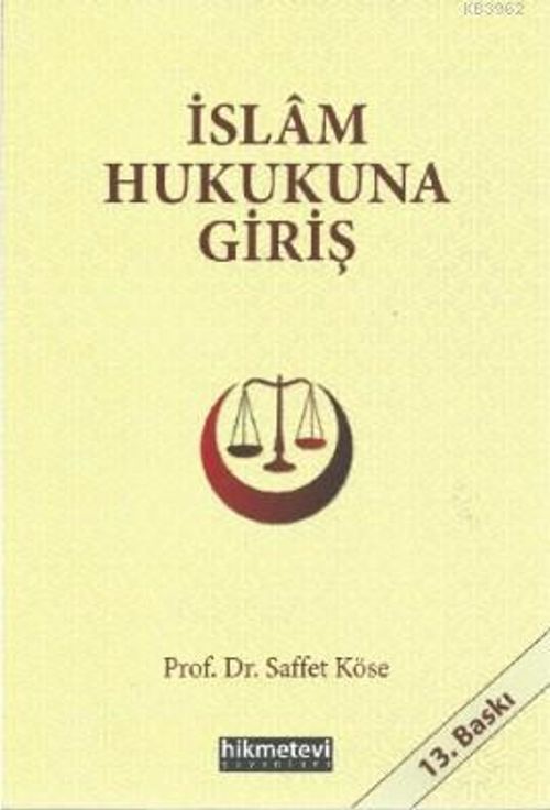 İslam Hukukuna Giriş