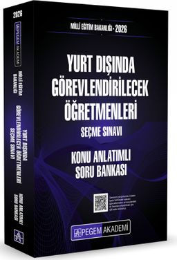 2026 MEB Yurt Dışında Görevlendirilecek Öğretmenleri Seçme Sınavı Konu Anlatımlı Soru Bankası
