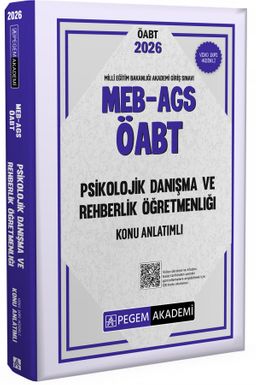 2026 MEB AGS ÖABT Psikolojik Danışma ve Rehberlik Konu Anlatımlı