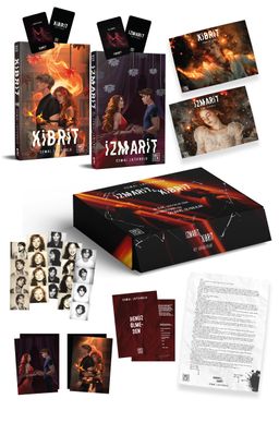 İzmarit ve Kibrit Kutulu Set  (Ciltli)