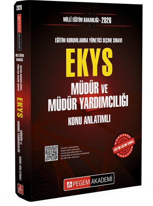 2026 Milli Eğitim Bakanlığı (EKYS) Müdür Ve Müdür Yardımcılığı Konu Anlatımlı