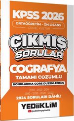 KPSS 2026 Ortaöğretim-Önlisans Coğrafya Konularına Göre Çıkmış Sorular(2024 Soruları Dahil)