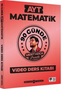 2025 90 Günde AYT Matematik Kampı Video Ders Kitabı