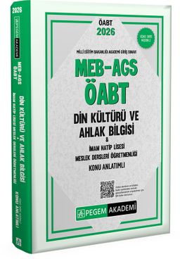 2026 MEB AGS ÖABT Din Kültürü ve Ahlak Bilgisi-İmam Hatip Lisesi Meslek Dersleri Öğretmenliği Konu Anlatımlı