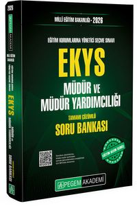 2026 Milli Eğitim Bakanlığı EKYS Müdür ve Müdür Yardımcılığı Soru Bankası