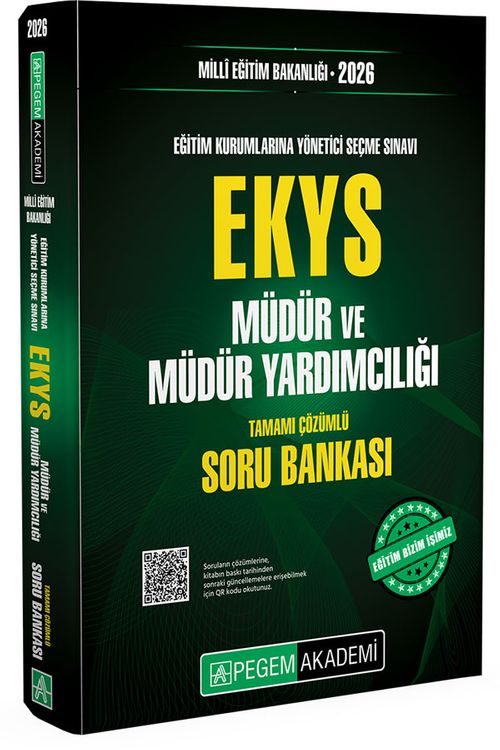 2026 Milli Eğitim Bakanlığı EKYS Müdür ve Müdür Yardımcılığı Soru Bankası
