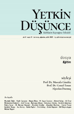 Yetkin Düşünce Sayı: 31