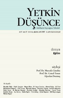 Yetkin Düşünce Sayı: 31